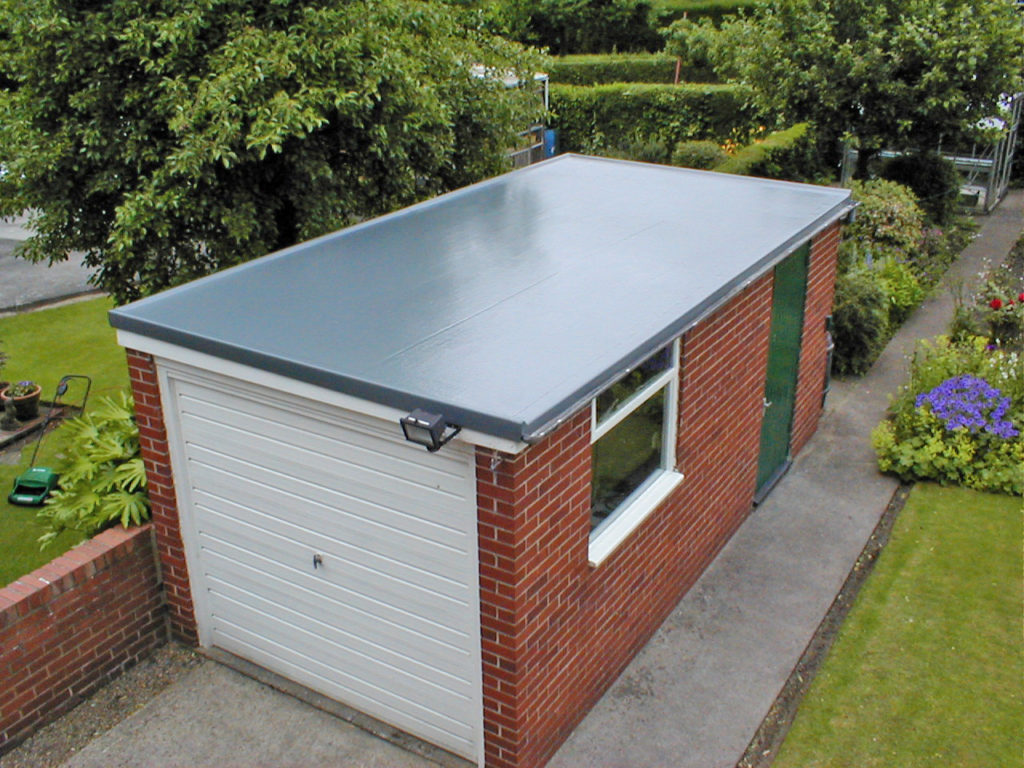 Membrane EPDM sur garage